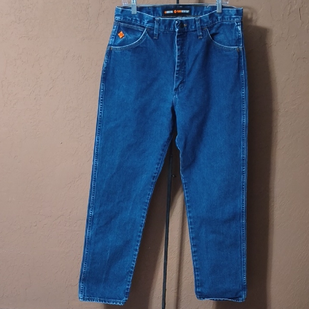 Wrangler Men's Flame Resistant Jeans 34 X 34